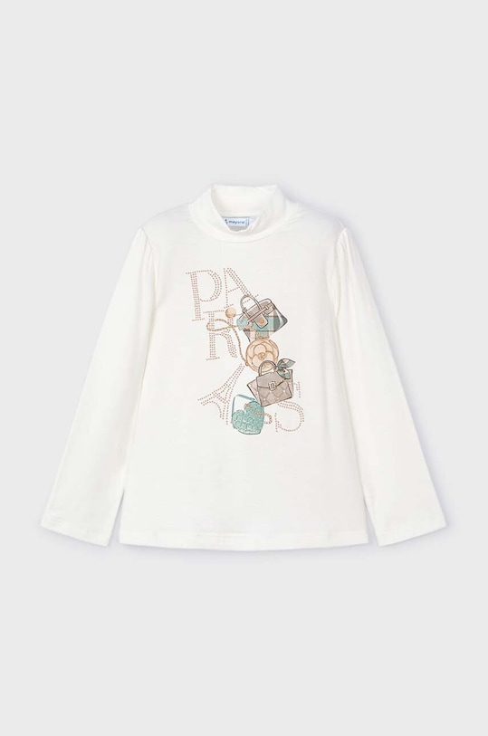 Dječja majica dugih rukava Mayoral s elastinom tirkizna 4061.6A.Mini.9BYH