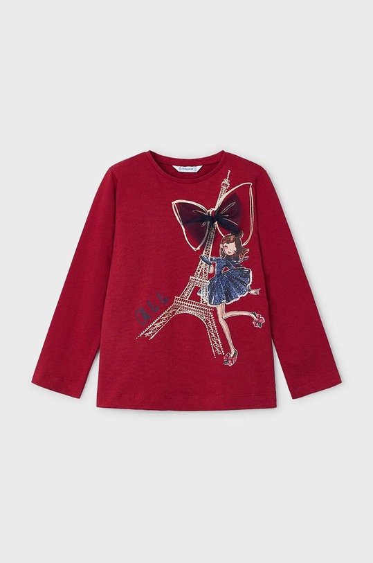 Mayoral longsleeve copii print rosu 4063.6A.Mini.9BYH