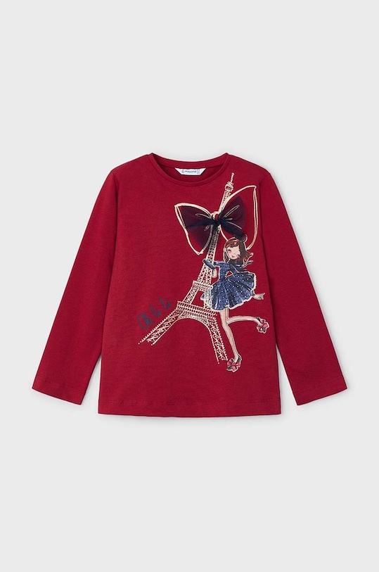 Mayoral longsleeve copii print rosu 4063.6A.Mini.9BYH