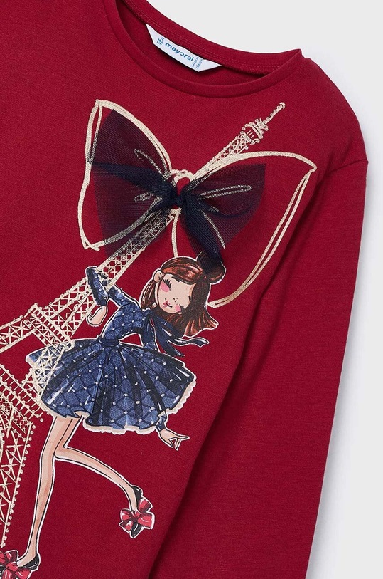 Mayoral longsleeve copii 4063.6A.Mini.9BYH rosu AW24