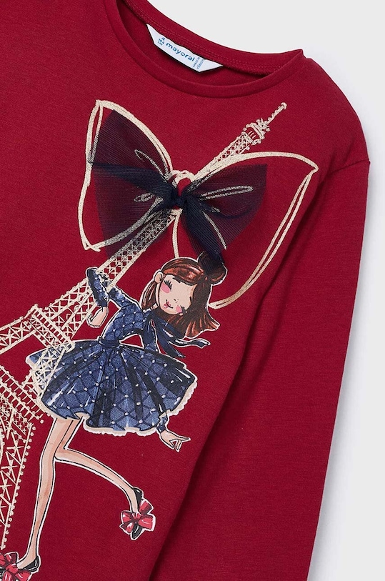 Mayoral longsleeve copii 4063.6A.Mini.9BYH rosu AW24