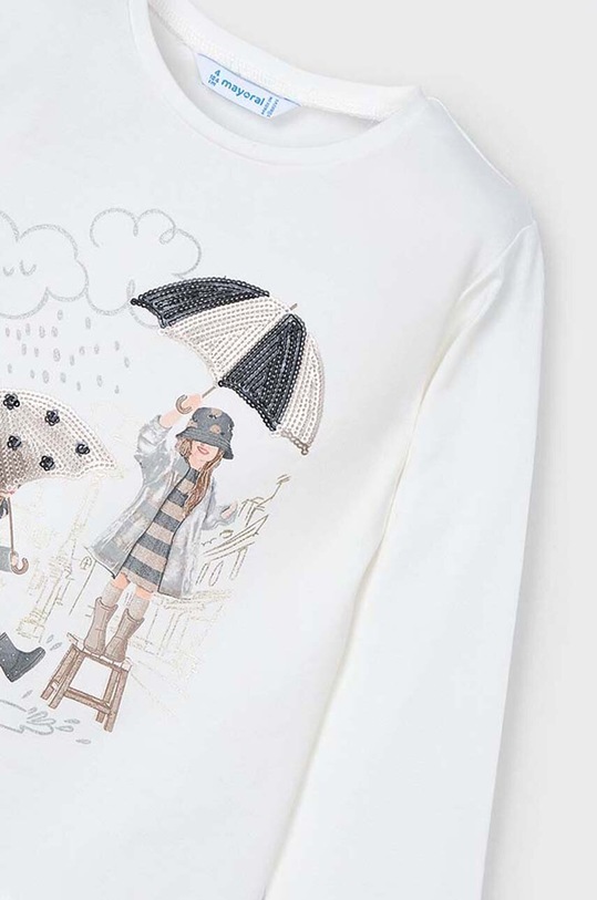 Dětské tričko s dlouhým rukávem Mayoral 4067.6C.Mini.9BYH námořnická modř AW24