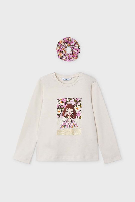 Mayoral longsleeve in cotone bambino/a 4069.6D.Mini.9BYH rosa AW24