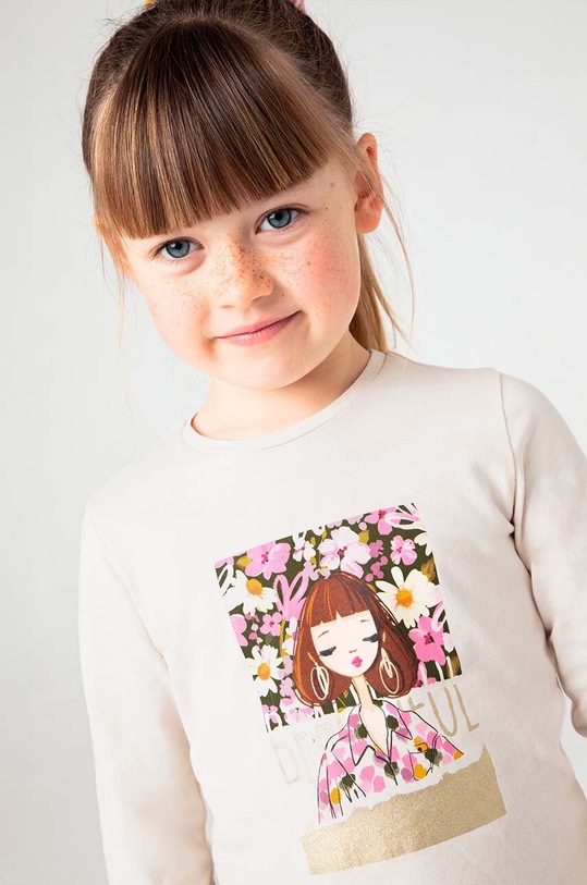 Mayoral longsleeve in cotone bambino/a rosa 4069.6D.Mini.9BYH