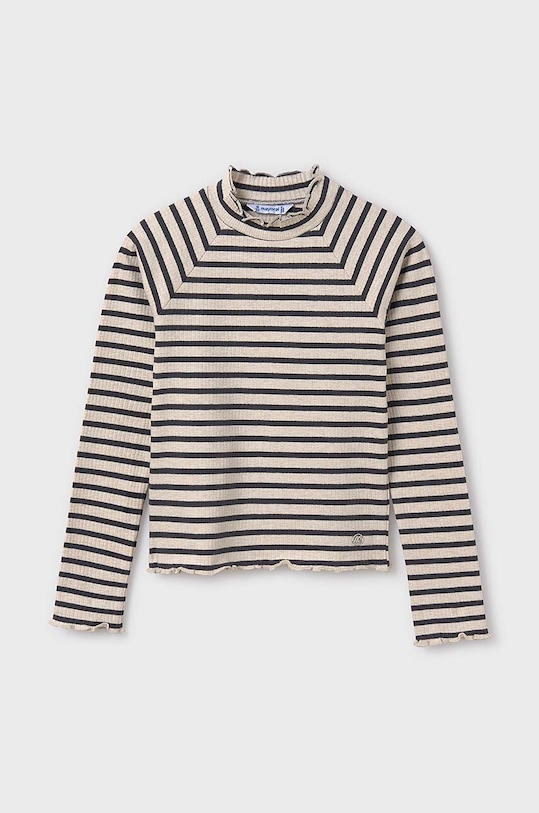 Дитячий лонгслів Mayoral з еластаном бежевий 7002.8E.Junior.9BYH