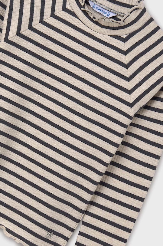 Дитячий лонгслів Mayoral 7002.8E.Junior.9BYH бежевий AW24