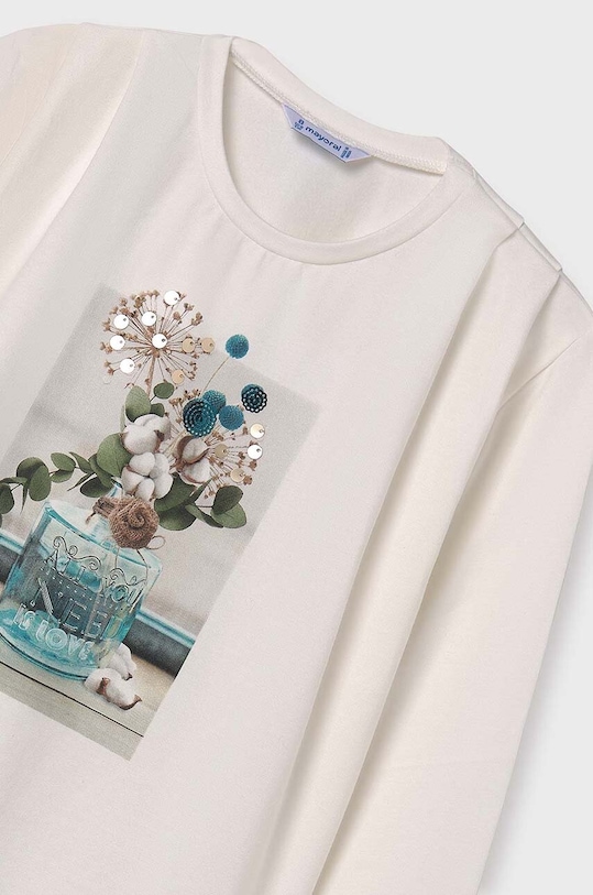 Дитячий лонгслів Mayoral 7005.8A.Junior.9BYH бірюзовий AW24