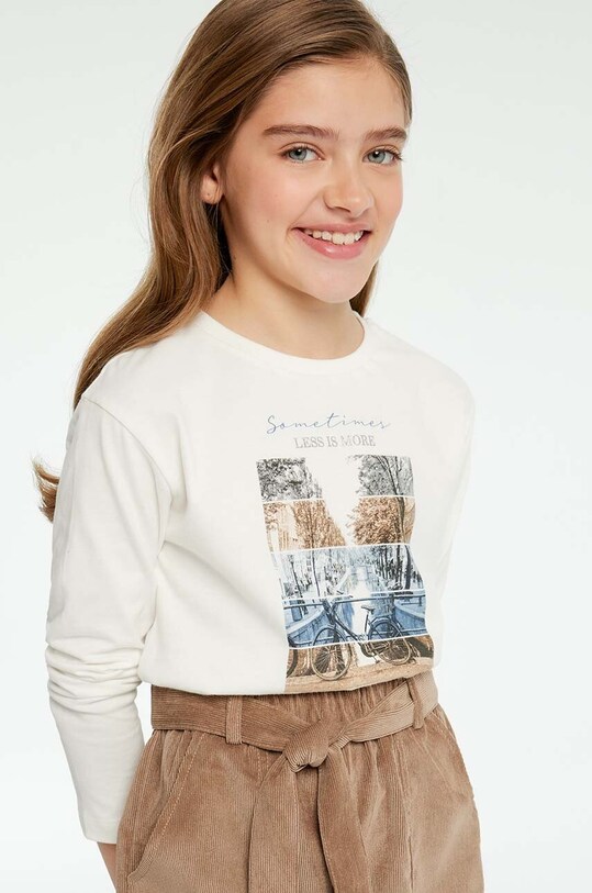 Mayoral longsleeve din bumbac pentru copii albastru 7009.8C.Junior.9BYH