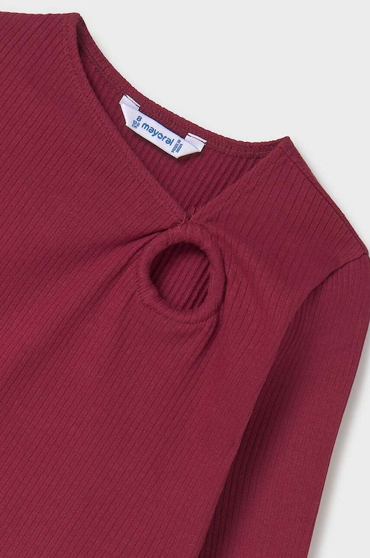 Детский лонгслив Mayoral 7011.8D.Junior.9BYH красный AW24