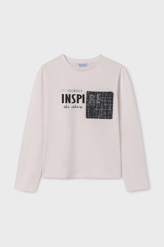 Mayoral longsleeve copii print bej 7017.8G.Junior.9BYH