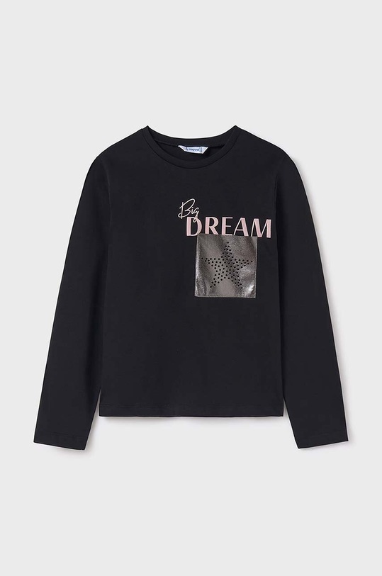 Mayoral longsleeve copii print negru 7017.8G.Junior.9BYH