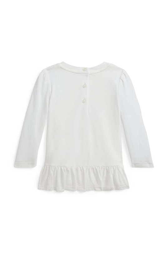 Polo Ralph Lauren baba pamut hosszú ujjú 310952348001 fehér AW24