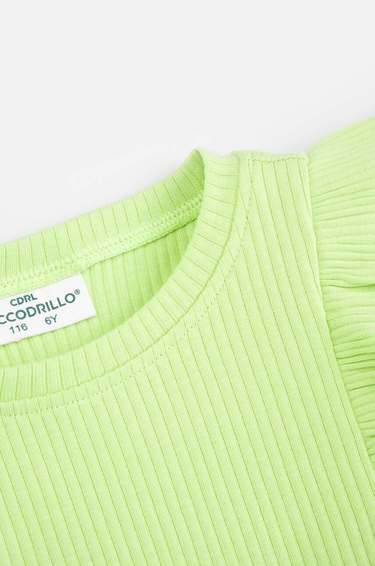 Coccodrillo longsleeve dziecięcy zielony ZC4143101AGK