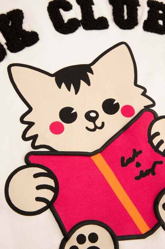 Coccodrillo longsleeve dziecięcy biały ZC4143104AGK