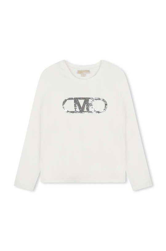 Detské tričko s dlhým rukávom Michael Kors s elastanom biela R30145.86.108