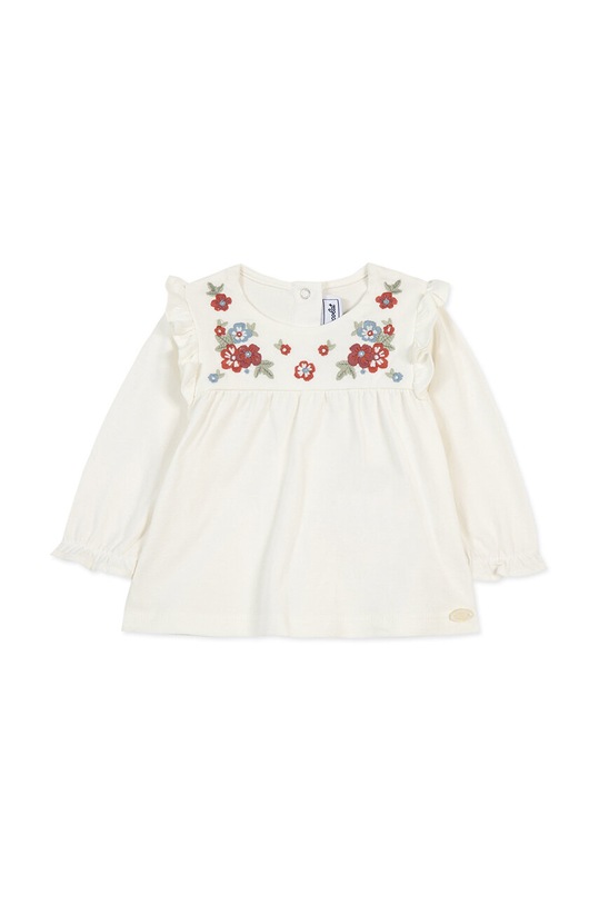 Detské tričko s dlhým rukávom Tartine et Chocolat TZ10091.80.94 béžová AW24