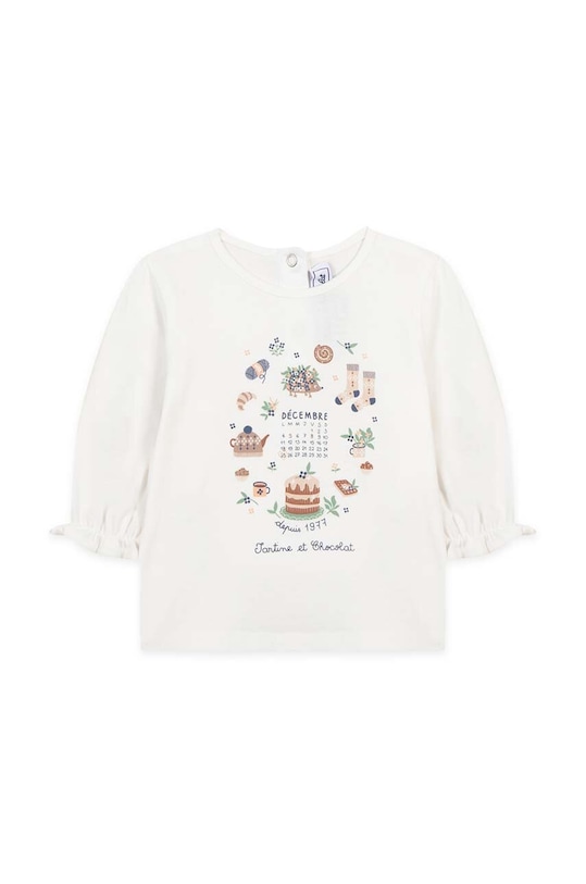 Дитячий лонгслів Tartine et Chocolat TZ10021.104 білий AW24