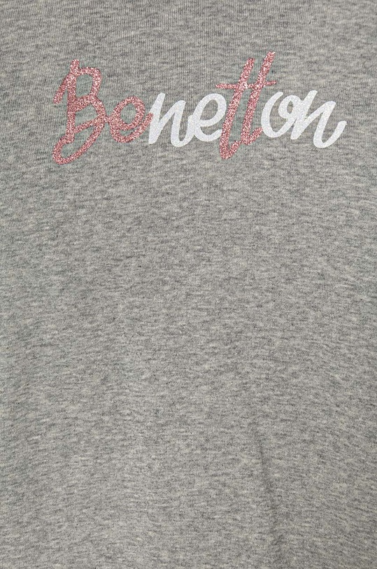 Dziewczynka United Colors of Benetton longsleeve bawełniany dziecięcy 3I9WC10JR.G.Seasonal szary