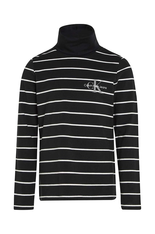 Calvin Klein Jeans longsleeve dziecięcy IG0IG02743.9BYH. czarny AW24