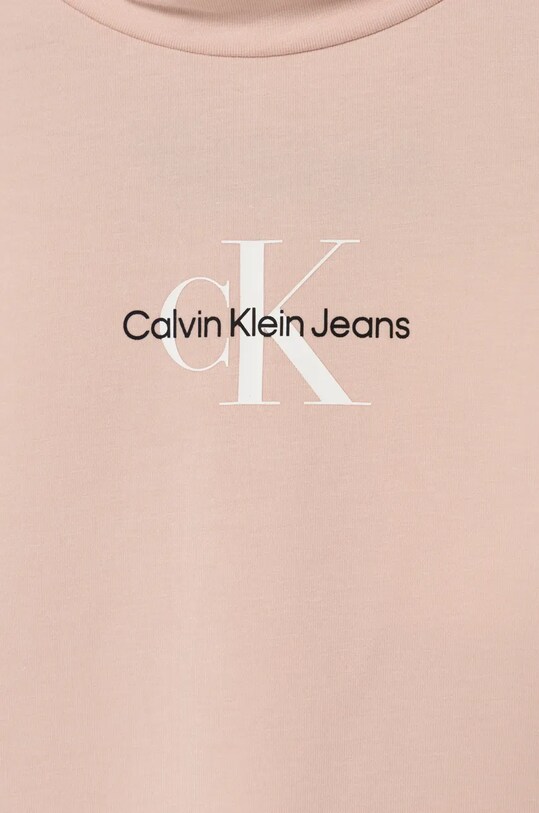 Дівчинка Дитячий лонгслів Calvin Klein Jeans IG0IG02811.9BYH. рожевий