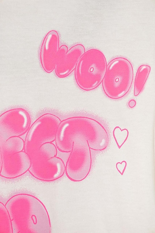 Дівчинка Дитячий бавовняний лонгслів United Colors of Benetton 3I1XG10FA.P.Seasonal білий