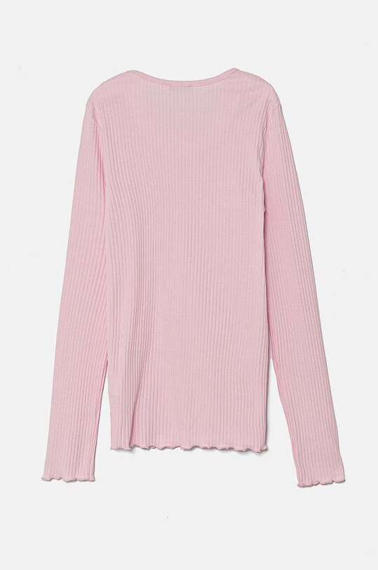 Детский лонгслив United Colors of Benetton 3F1AC10LI.G.Seasonal розовый AW24