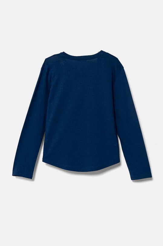 United Colors of Benetton longsleeve din bumbac pentru copii 3I1XC10KC.G.Seasonal bleumarin AW24