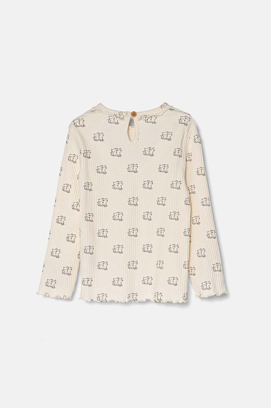 Детский лонгслив United Colors of Benetton 36LKG10FF.P.Seasonal бежевый AW24