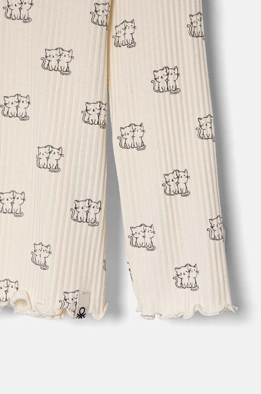 Девочка Детский лонгслив United Colors of Benetton 36LKG10FF.P.Seasonal бежевый