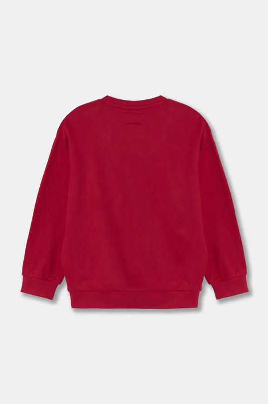 Guess bluza bawełniana dziecięca H4BJ07.KAX73.G.9BYH bordowy AW24