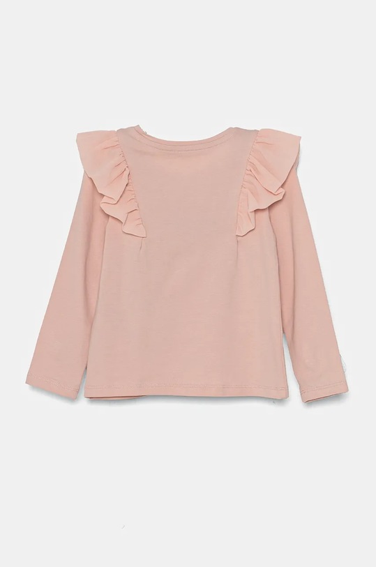 Guess longsleeve dziecięcy K4BI20.J1314.9BYH różowy AW24