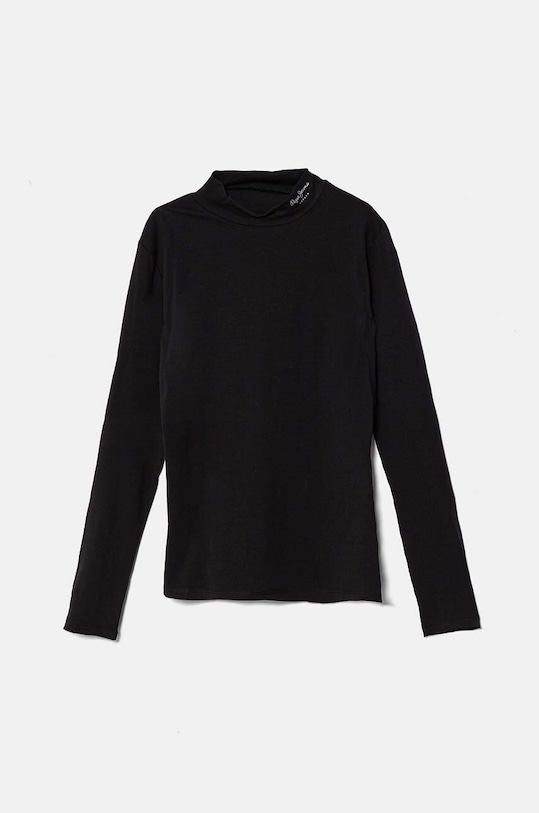 Pepe Jeans longsleeve copii VANESSA uni negru PG503100