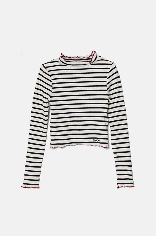 Pepe Jeans longsleeve dziecięcy TALLULAH wzorzyste granatowy PG503102