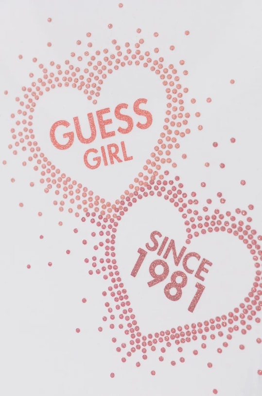 Dziewczynka Guess longsleeve dziecięcy K4BI04.J1314.9BYH biały