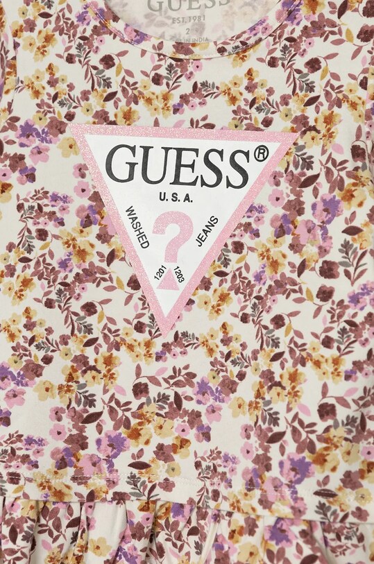 Dievča Detské tričko s dlhým rukávom Guess K4BI10.J1313.9BYH ružová