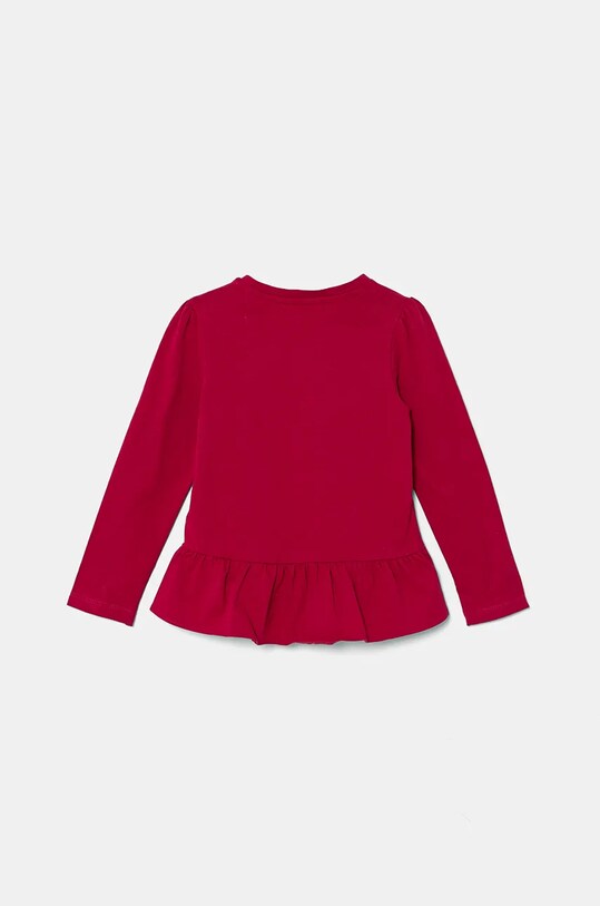 Guess longsleeve dziecięcy K4BI17.J1314.9BYH różowy AW24
