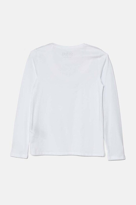 Детский лонгслив Guess J4BI09.J1314.9BYH белый AW24