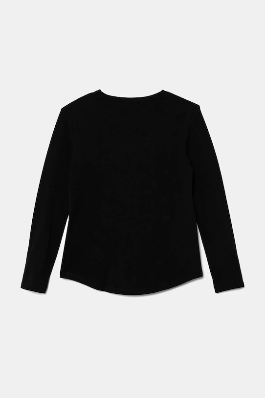 Guess longsleeve dziecięcy J4BI30.J1314.9BYH czarny AW24