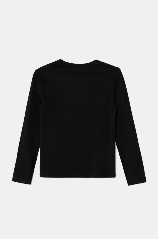 Dětské bavlněné tričko s dlouhým rukávem Guess J4BI03.J1314.9BYH černá AW24