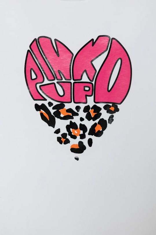 Момиче Детска блуза с дълги ръкави Pinko Up F4PIBGTH200 бял