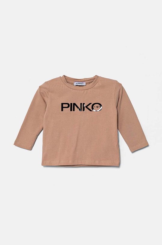 Pinko Up longsleeve copii print roz F4PIBGTH204