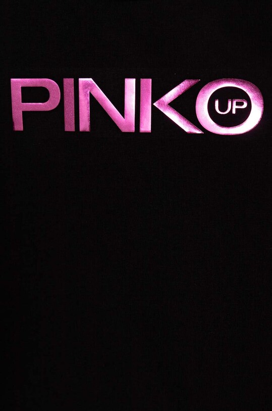 Dievča Detské tričko s dlhým rukávom Pinko Up F4PIBGTH204 čierna