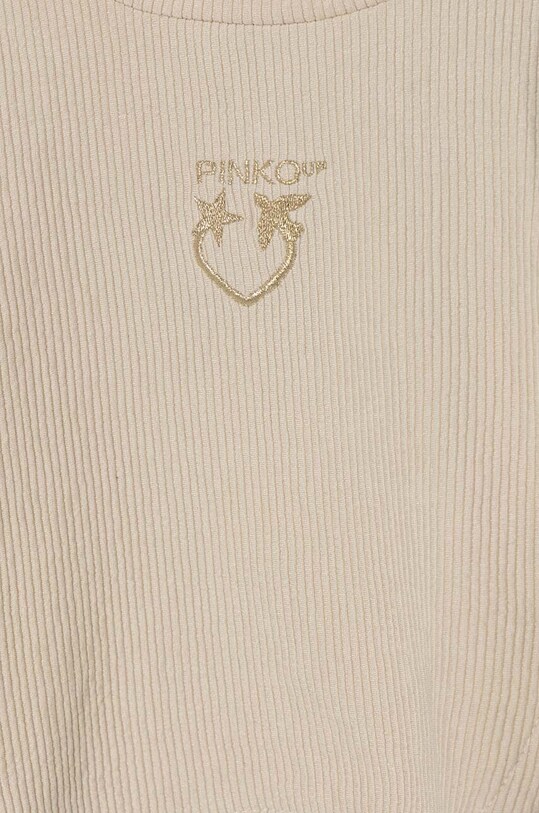 Девочка Детский лонгслив Pinko Up F4PIBGTN148 бежевый