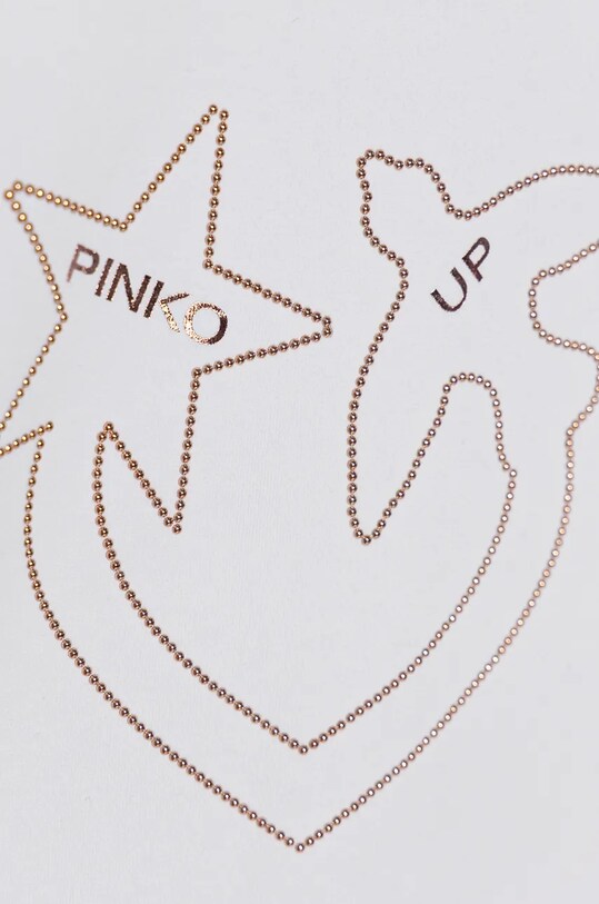 Дівчинка Дитяча футболка Pinko Up F4PIJGTH053 білий