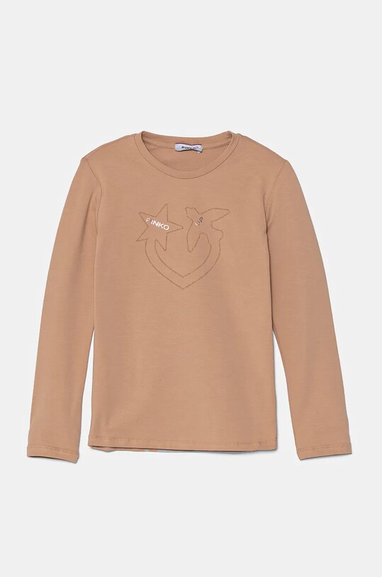 Детская футболка Pinko Up аппликация розовый F4PIJGTH053