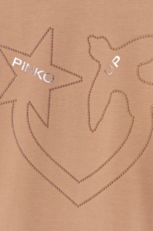 Девочка Детская футболка Pinko Up F4PIJGTH053 розовый