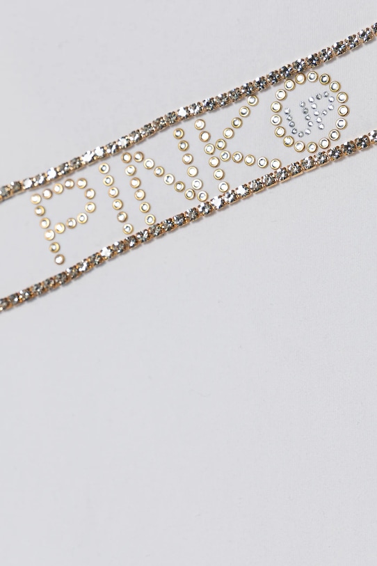 Dziewczynka Pinko Up longsleeve dziecięcy F4PIJGTH066 biały