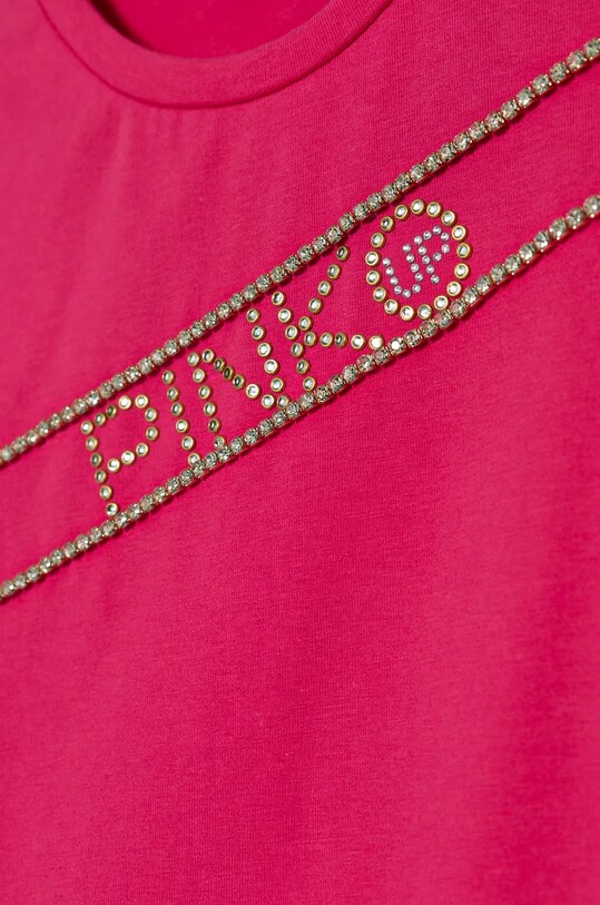 Дівчинка Дитячий лонгслів Pinko Up F4PIJGTH066 рожевий