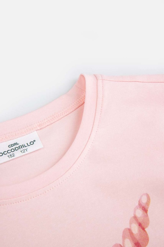 Fete Coccodrillo longsleeve copii ZC4143102VGA roz