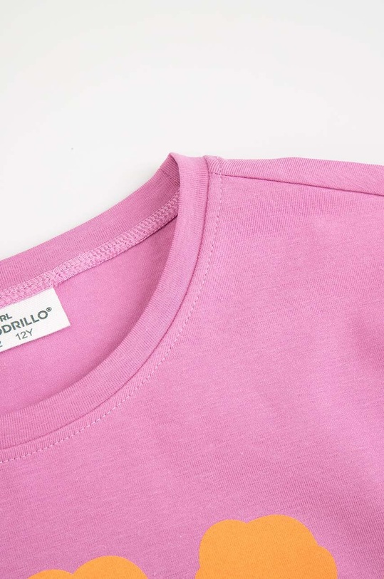 Dziewczynka Coccodrillo longsleeve dziecięcy ZC4143105VGA różowy